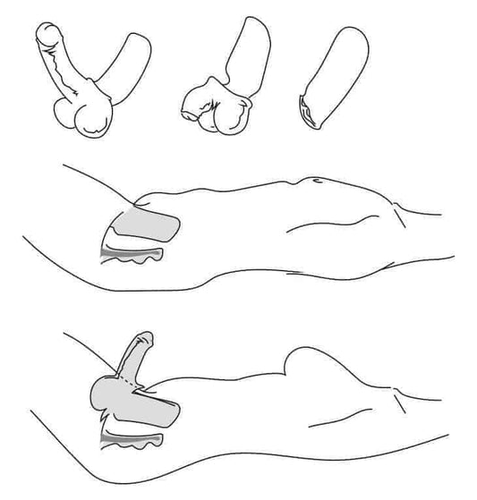 Silicone Sex Doll Penis Attachments