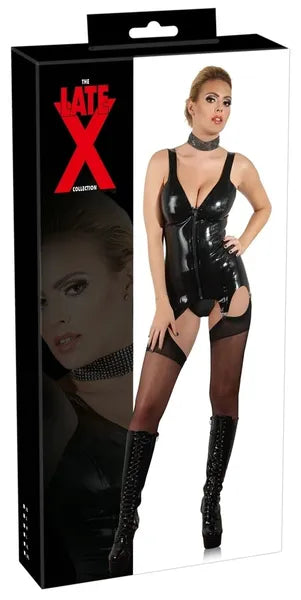 Black Latex Basque
