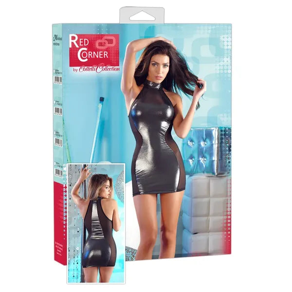 High Neck Collar Dress