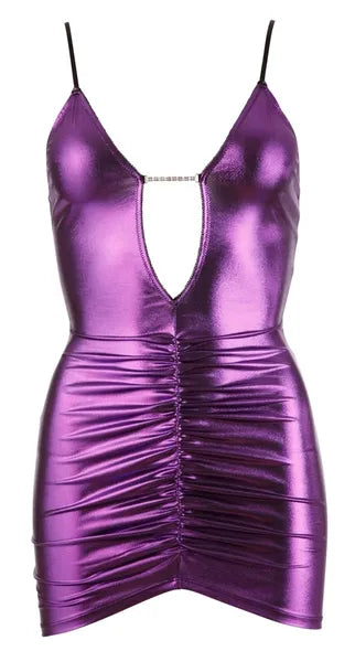 Purple Mini Dress